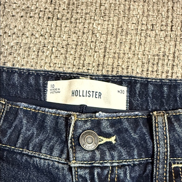 Hollister Women's Dark Blue Mini Skirt - Picture 3 of 5